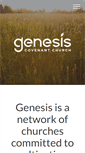 Mobile Screenshot of genesiscov.org